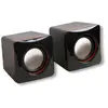 Image de MCL HP-USB2/4, 1-voie, 2.0 canaux, Avec fil, 4 W, 30 - 20000 Hz, Noir
