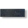 Image de MCL ACK-301W/N, Standard, RF sans fil, Clavier à membrane, AZERTY, Noir