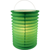 Image de 12 Lampions en Papier Vert 16 cm   Décoration Suspendue de Fête