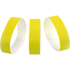 Image de 50 Bracelets d'Identification Papier Jaune Indéchirable