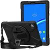 Image de DLH COQUE RENFORCEE AVEC BANDOULIERE, POIGNEE ROTATIVE ET PIED SUPPORT POUR LENOVO Tab M10 FHD Plus Gen2 10.3' (ZA5V, ZA5T, ZA5W, TB-X606, TB-X606F..)