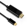 Image de DLH DY-TU4662B, 2 m, USB Type-C, HDMI, Mâle, Mâle, Droit