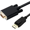 Image de DLH DY-TU4696B, 2 m, DisplayPort, VGA (D-Sub), Mâle, Mâle, Droit