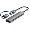 Image de DLH DY-TU4995, USB 3.2 Gen 1 (3.1 Gen 1) Type-A + Type-C, Argent, USB 3.2 Gen 1 (3.1 Gen 1) Type-C, 101 mm, 21 mm, 8 mm
