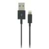 Image de DLH DY-TU1704B, 1 m, Lightning, USB A, Noir, Droit, Droit