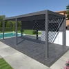 Image de Pergola bioclimatique Ombréa autoportante 3x6M - Anthracite - ELMO