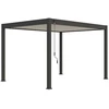 Image de Pergola bioclimatique autoportante bicolore - 300 x 400 x H. 258 cm