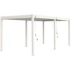 Image de Pergola bioclimatique autoportante blanc - 300 x 600 x H. 258 cm