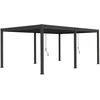 Image de Pergola bioclimatique autoportante anthracite - 400 x 600 x H. 258 cm