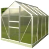Image de Serre Jardin Polycarbonate - DIAMANT 46 - 2,28M² - GRIS