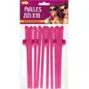 Image de Lot de 10 Pailles Zizi   Accessoire EVJF et Anniversaire Adulte