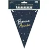 Image de Guirlande Fanions Bleu Marine "Bonne Année" 3 mètres