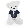 Image de Peluche avec t-shirt Equipe de France 30 cm Blanc TU MAG7408273
