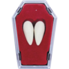 Image de 2 Canines de Vampire avec Kit de Fixation   Accessoire Halloween