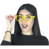 Image de Lunettes Néon Jaunes Sans Verres