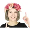 Image de Serre Tête à Fleurs Roses Vintage
