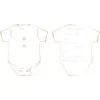 Image de Jeu des Pronostics "body" blanc et or - lot de 8