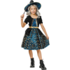 Image de Déguisement Sorcière Étoilée Bleue Enfant 4-6 Ans   Halloween