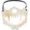 Image de Masque Mâchoire Squelette à Dents   Accessoire Halloween
