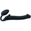 Image de Gode + plug STRAP-ON-ME Bendable M 16 x 4 cm Noir