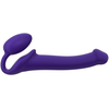 Image de Gode + plug STRAP-ON-ME Bendable M 16 x 4 cm Violet