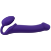 Image de Gode + Plug STRAP-ON-ME Bendable L 16 x 3.7 cm Violet