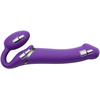 Image de Gode vibrant STRAP-ON 3 Moteurs L 16 x 3.7 cm Violet