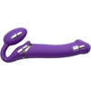 Image de Gode vibrant STRAP-ON 3 Moteurs XL 16 x 4.5 cm Violet
