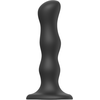 Image de Plug Silicone GEISHA BALLS Strap-On-Me XL 17.5 x 4.2cm Noir