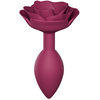 Image de Plug anal Bijou OPEN ROSES M 8 x 3.3cm Rose