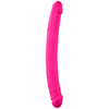 Image de Double gode REAL DOUBLE DO Magenta 42 x 4 cm