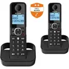 Image de Téléphone fixe sans fil - ALCATEL - F860 duo noir - Blocage dappels indésirables en occasion ou reconditionné