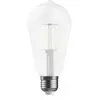 Image de Ampoule LED allongée Aluminor transparente à filament 8W - Culot E27 - 1055 lumens - 4000K - Classe E