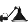 Image de DCW éditions - Applique d'extérieur Lampes Gras outdoor - Noir - Acier inoxydable - Designer Bernard-Albin Gras