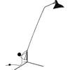 Image de DCW éditions - Lampadaire Mantis - Noir - Aluminium - Designer Bernard Schottlander