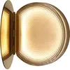 Image de DCW éditions - Applique salle de bains Poudrier - Or - Acier - Designer Philippe Nigro