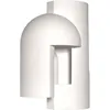 Image de DCW éditions - Applique d'extérieur Soul - Blanc - Béton - Designer Charles Kalpakian