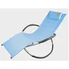 Image de Chaise en aluminium à bascule O'Sun Bleu 155x80x85 cm S007