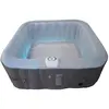 Image de Spa gonflable 6 places carré Sun Spa Gris 185x185 cm AC02-LED
