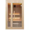 Image de Sauna traditionnel vapeur à 2 places France Sauna Zen Beige 120 cm SN-ZEN2PK