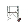 Image de Echafaudage aluminium jardin avec roue HAILO hauteur de travail 3 m