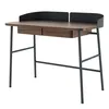 Image de Hartô - Bureau Victor - Bois naturel - MDF plaque  noyer