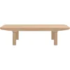 Image de Hartô - Table basse Camille - Bois naturel - Chêne massif - Designer Guillaume Delvigne