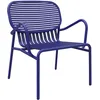 Image de Petite Friture - Fauteuil bas Week-end - Bleu - Aluminium thermolaqué époxy - Designer Studio BrichetZiegler