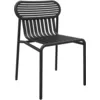 Image de Petite Friture - Chaise empilable Week-end - Noir - Aluminium thermolaqué époxy - Designer Studio BrichetZiegler