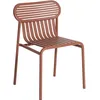 Image de Petite Friture - Chaise empilable Week-end - Marron - Aluminium - Designer Studio BrichetZiegler