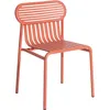 Image de Petite Friture - Chaise empilable Week-end - Orange - Aluminium - Designer Studio BrichetZiegler