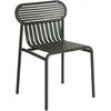 Image de Petite Friture - Chaise empilable Week-end - Vert - Aluminium thermolaqué époxy - Designer Studio BrichetZiegler