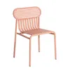 Image de Petite Friture - Chaise empilable Week-end - Rose - Aluminium thermolaqué époxy - Designer Studio BrichetZiegler