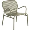 Image de Petite Friture - Fauteuil bas Week-end - Vert - Aluminium thermolaqué époxy - Designer Studio BrichetZiegler